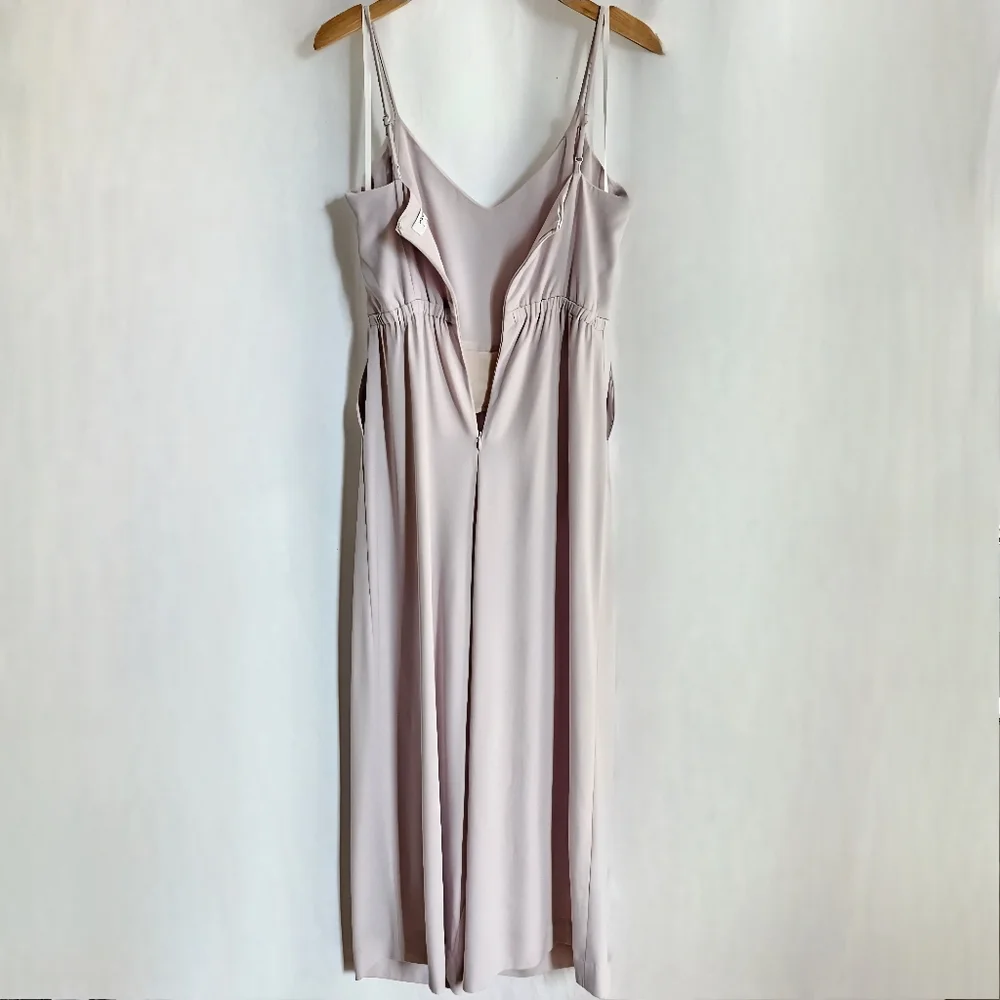 🇨🇦 Aritzia Babaton Light Purple Sleeveless Crepe Jumpsuit - Picture 7 of 14
